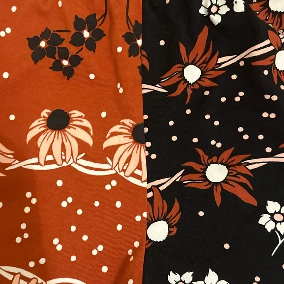 Nike Pink and Orange High Waist Floral Shorts - Picture 5 of 5